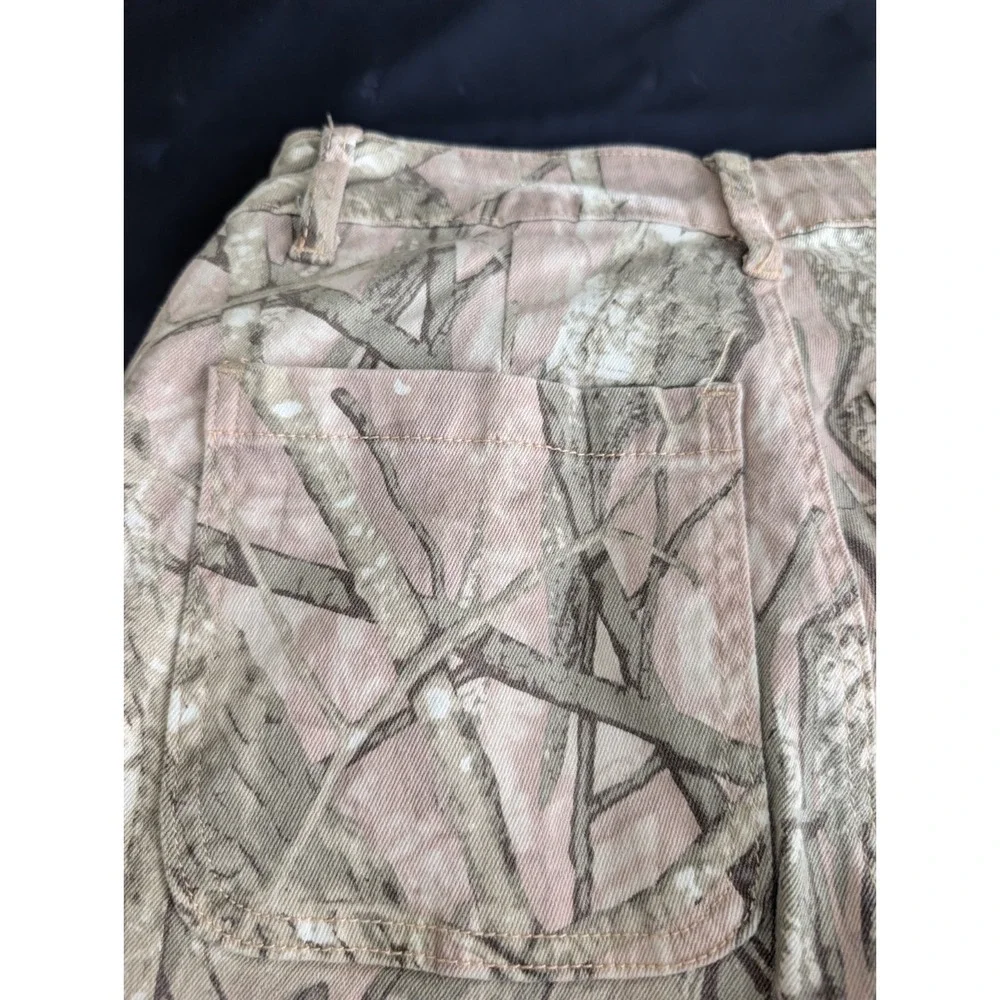 Disclosure Cargo Pants Mens 29x30 Multicolor Camo Cotton Twill Straight Leg